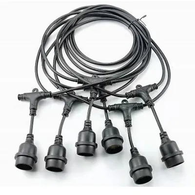 Dây đèn trang trí ngoài trời chống nước 10m 15 đui 5m 10 đui 10m 20 chui