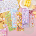 Stiker Korea Jepang Viral Hologram Bunny Moe Cute Kawaii Lucu Karakter Bear Mainan Anak Sticker Aestethic. 