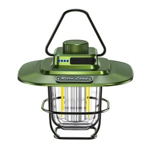 URBAG นำ โคมไฟตั้งแคมป์ ป้องกันน้ำ แบตเตอรี่ใช้งานได้ยาวนาน โคมไฟกลางแจ้ง น่าเชื่อถือ ชาร์จกลับด้าน โคมไฟอเนกประสงค์ ตั้งแคมป์กลางแจ้ง