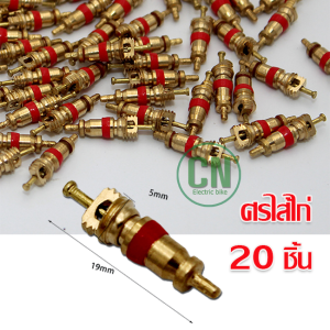 ไส้ศรวาล์ว ลูกศร ศรไส้ไก่ ลูกศรจุ๊บยาง ชนิดทองแดงบริสุทธิ์ ลมจักรยาน มอไซค์ รถยนต์ ไส้ศร ไส้วาล์ว ที่ขันศร ขันศร