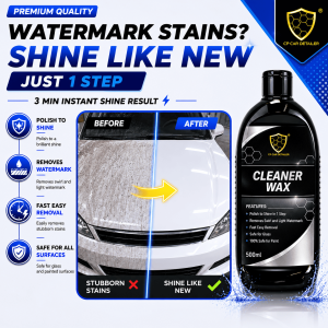 【CP CAR Detailer】Cleaner Wax Remove Stain Watermarks 500ml 100% SAFE to your paint 去除白车黑水印 Car Wax Car Polish