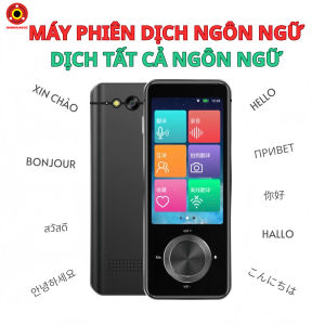 Máy Phiên Dịch Cầm Tay M9 – Công Nghệ AI Hiện Đại Dịch Đa Ngôn Ngữ Online & Offline Pin Trâu