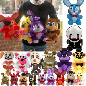 25cm FNAF Sundrop Plush Toy Five Nights Plush Toys At Freddys Animal Foxy Chica Bonnie Golden Freddy Plush Toy