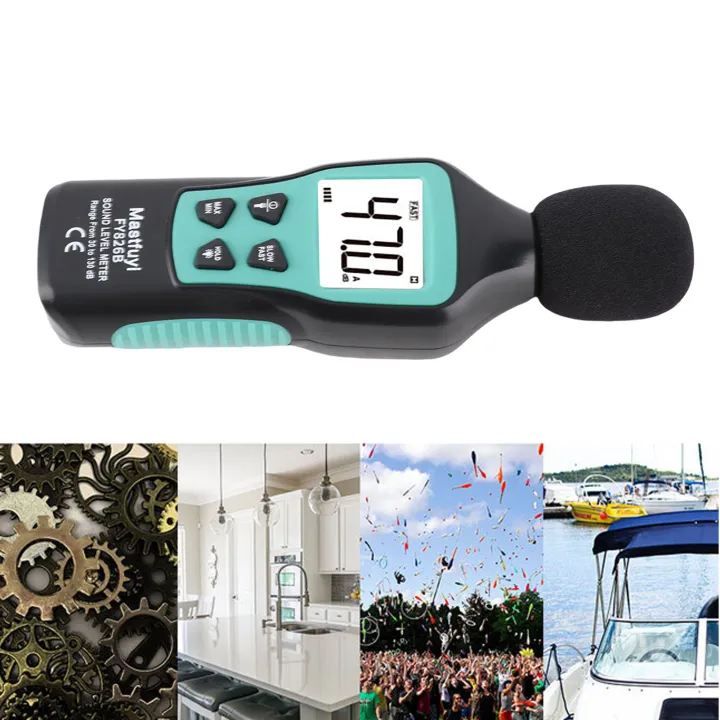Sound Meter High Portable Noise Tester for Building Management | Lazada PH