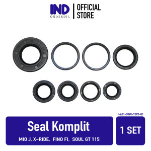 Sil Komplit Mio J & X-Ride & Fino FI & Soul GT 115 Seal Oli Oil Assy Set Kit Komplet Lengkap