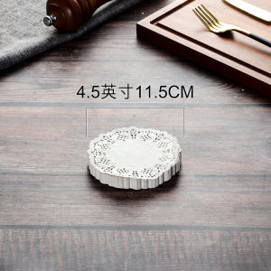 Tập 150 tờ giấy thấm dầu ăn hút dầu mỡ họa tiết hoa văn đục lỗ 11.4/14/16.5/19/21.6CM ALLIN