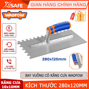 Bàn chà răng cưa WADFOW WPE2912 kích thước 280x120mm răng cưa 10*10mm tay cầm thiết kế độc đáochính hãng