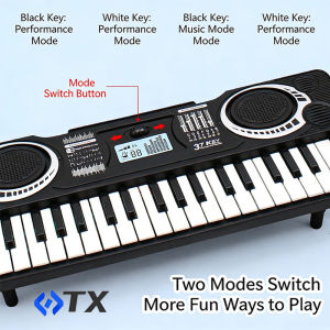 Interactive 61-Key Electronic Keyboard Piano with Music & Sound Modes for Toddlers