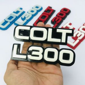 EMBLEM MOBIL COLT L300 EKSTERIOR MITSUBISHI VARIASI TIMBUL 3D BAHAN FIBERGLASS