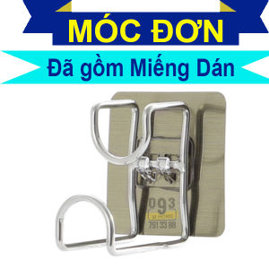 Giá Treo Chậu Rổ Nhà Tắm Móc Treo Đa Năng Size  7x7cm 13x6cm