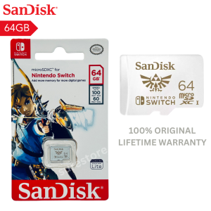 SanDisk Nintendo®-Licensed Memory Cards For Nintendo Switch™ 64GB Speed Up to 100MB/s