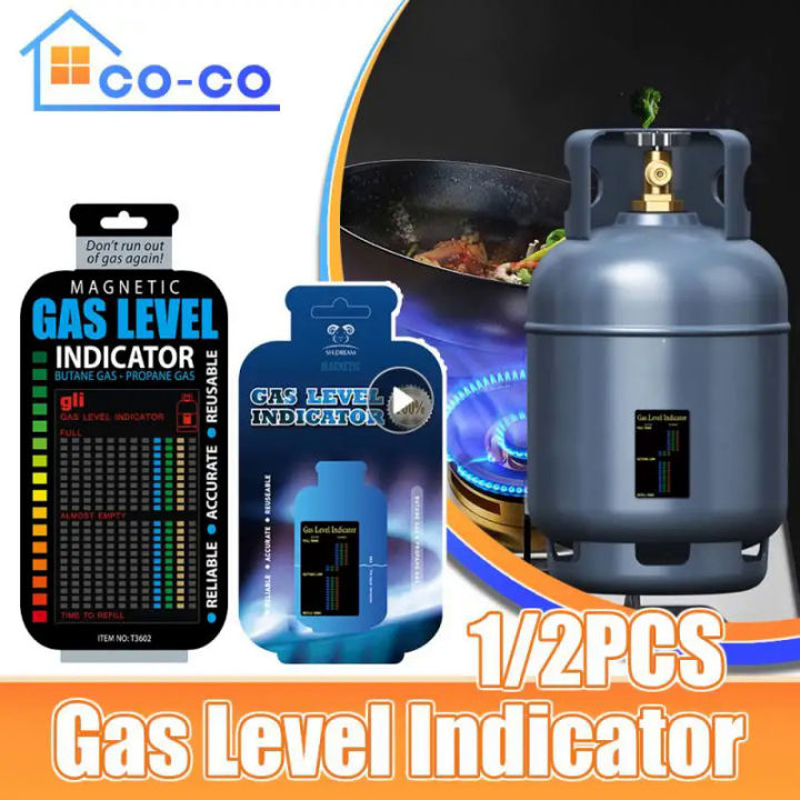 Gas Indicator Level Propane Butane LPG Fuel Magnetic Measurement Gauge ...