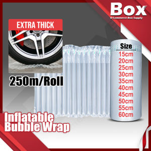 250m Inflatable Air Bubble Wrap Balut Gelembung Udara High Quality Bubble Wrap Protective Bubble