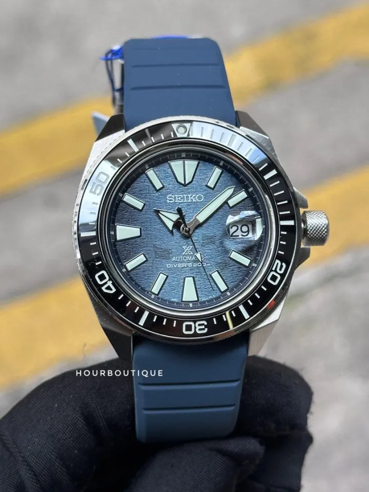 Brand New Seiko Prospex Dark Manta Ray King Samurai Automatic Mens