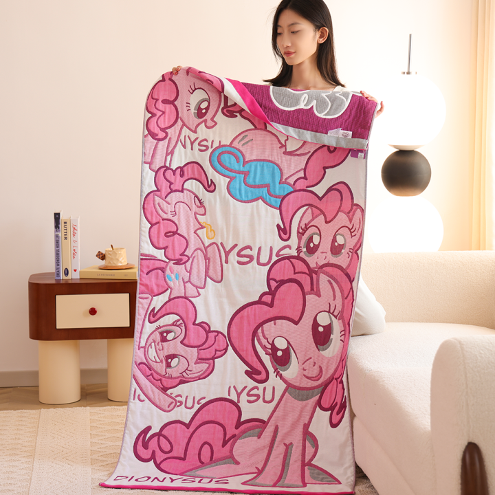 My Little Pony Class A Pure Cotton Cute Gauze Bath Towel Large