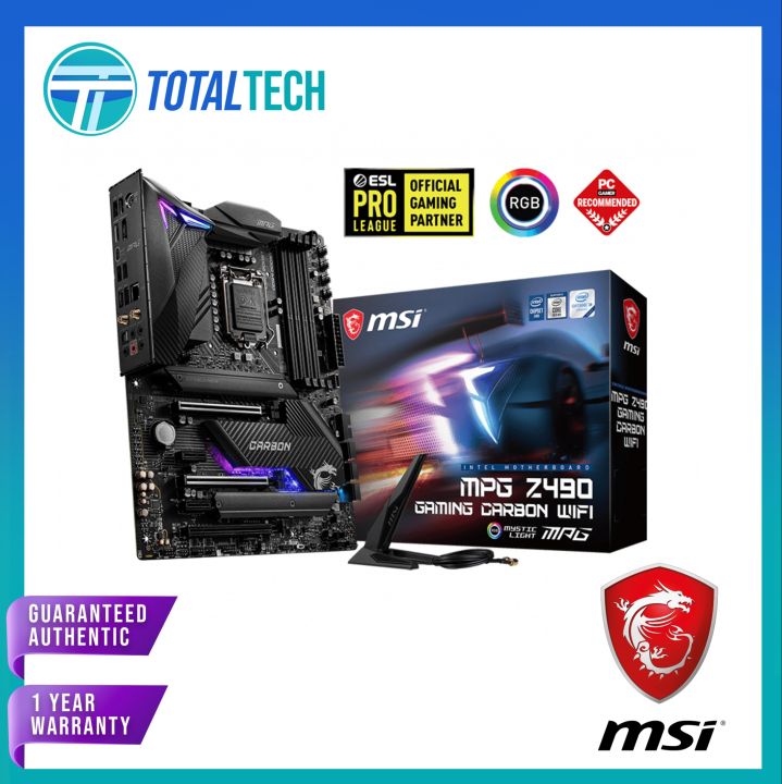 Msi Mpg Z490 Msi Z490 Gaming Pro Carbon Wifi Msi Motherboard MSI