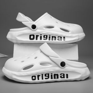 รองเท้าหัวโต รองเทัาแตะชาย สวมใส่สบายได้ทุกโอกาส EVA ร้องเท้าหัวโตผู้ พื้นหนากันลื่น รองเท้าแตะ