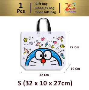 Doraemon Non Woven Beg White Gift Bag (144)