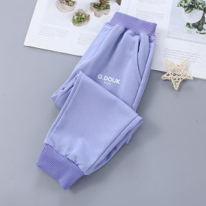 💥ส่งจากไทย💥 กางเกงขายาวมีกระเป๋ากางเกง CK111 สีพื้น มีsize 80-150 (1-9 ขวบ)