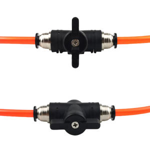 【จัดส่งภายใน 2-3 วัน】 ข้อต่อนิวเมติกเชื่อมต่อท่ออากาศพลาสติก BUC 4มม. 6มม. 8มม. 10มม. 12มม. 14มม. 16มม.