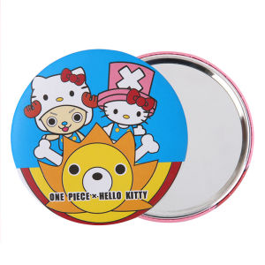 Handsome กระจกพกพา กระจกเล็ก กระจกแต่งหน้า กระจกเกาหลี กระจกกลม กระจกลายน่ารัก ของถูก กระจกแต่งหน้าพกพา กระจกยาว กระจกกลม / Small Mirror