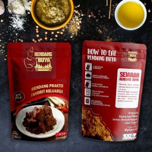 Rendang Buya - Rendang Daging Premium 250 gram Ready To Eat