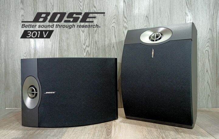 ลำโพงBose 301v ลำโพงดูหนัง/ฟังเพลง/คาราโอเกะ1ดอก8นิ้ว2ดอก