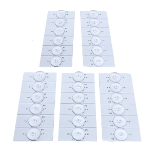 30Pcs 3V Lamp Beads With Optical Len Fliter for 32-65 inch LED TV Repair LCD TV Universal LED Beads Enduring