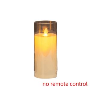 ADALIA Rechargeable LED Flameless Candles with Remote Control Realistic Flickering Electronic Candles Simulated Luminous Timer Atmosphere Night Lamp Christmas Decor