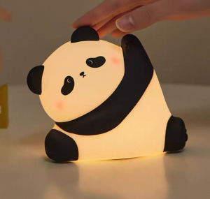 Children Night Light Made of Silicone New LED Light Cute Animals Tiger Cat Rabbit Panda Fox Shark Sanrio New Fun Designs