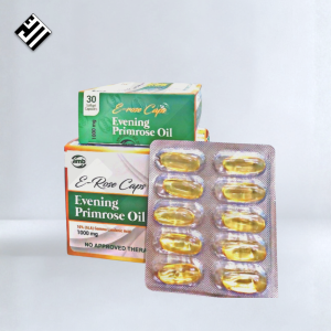 EVENING PRIMEROSE OIL E Rose Caps Dietary Supplement 1000MG