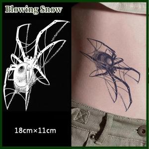 Blowing Herbal Tattoo Stickers Spider Web Temporary Tattoos Lasting Punk Cobweb Tattoo Cheap Goods Festival Art Man Tattoo Sticker