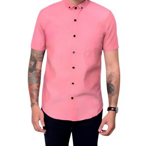 MEDAN HEM KEMEJA POLOS PENDEK PRIA Casual Formal Nyaman BANYAK VARIAN WARNA DAN UKURAN