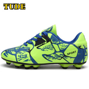 TUDE 2023 รองเท้าฟุตบอล การฝึกฟุตบอล รองเท้าฟุตบอล ลูกฟุตบอล และรองเท้าฟุตบอลแข่ง รองเท้าฟุตบอล ตะปูบูท กระดุมตะปู รองเท้าฟุตบอล