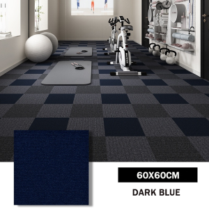 【 Free Gift 】 50pcs 60x60cm Self-Adhesive Carpet Tiles Tear And Paste Anti Slip And Wear-Resistant Solid Color Carpet Stickers Home Carpet Tile Decoration Large Area Full Coverage Anti Slip Pad Set