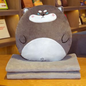 ✅Numberone✅หมอนผ้าห่ม หมอนตุ๊กตา หมอน ผ้าห่ม หมอนอิง ผ้าห่ม สัมผัสนิ่ม ขนาดกระทัดรัด พกพาสะดวก ของจับฉลาก ของขวัญปีใหม่