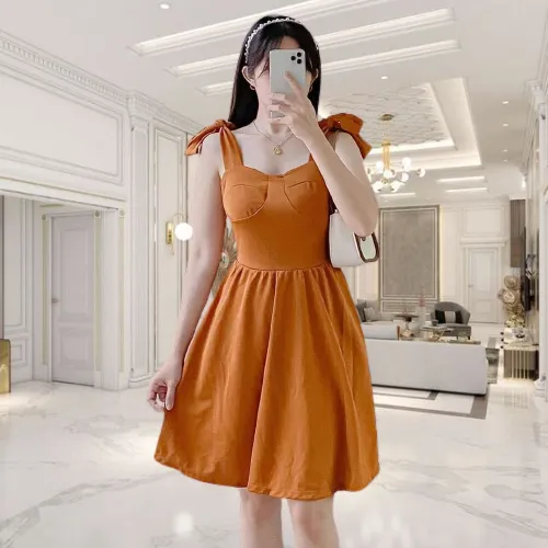 New Premium Sleeveless Dress for womens adjustable strap korean