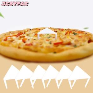 JCSYFAC 100Pcs Bánh Pizza Saver Đứng Sửa Chữa Giá Bánh Pizza Chủ Bánh Pizza Đóng Gói Chân Máy Nhựa Tripod Stack