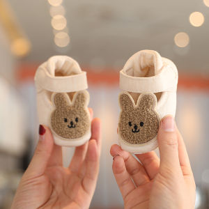 Little O baby shoes 0-18M Bab  Shoes Boy/girl Baby Cute Animal Face Toddler Shoes Toddler Breathable Cotton Non-slip Comfortable Baby Shoes