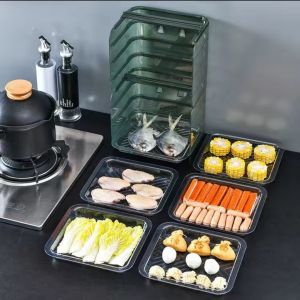 🇸🇬 Food Preparation Organizer Shelf. Portable/ Hanging on kitchen wall/ keep organize in fridge. #Local Seller (Ready Stock) Guarantee fast delivery!