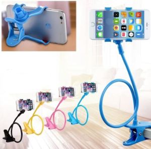 Lazy Pod Mobile Phone Holder with Clip (Random Color) Keimav