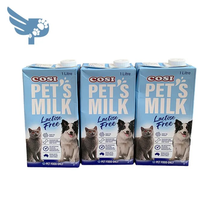 Cosi Pet s Milk 1L sold per 3 pieces Milk Replacement for Pets Pet Milk dog puppy cat kitten animal milk ptmk petpoultryph Lazada PH