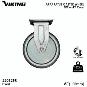 VIKING Caster Wheel TPR (Thermo Plastic Rubber) for Apparatus (per piece)