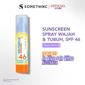 SOMETHINC Holyshield! Sunscreen Shake Mist SPF46 PA+++ - Sunscreen Spray No Whitecast Tidak Lengket
