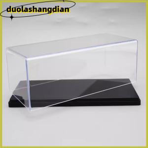 [Duola] 1:43 Xe Mô Hình Hiển Thị Hộp Trong Suốt Bảo Vệ Trường Hợp Acrylic Bụi Cứng Bìa Lưu Trữ Chủ