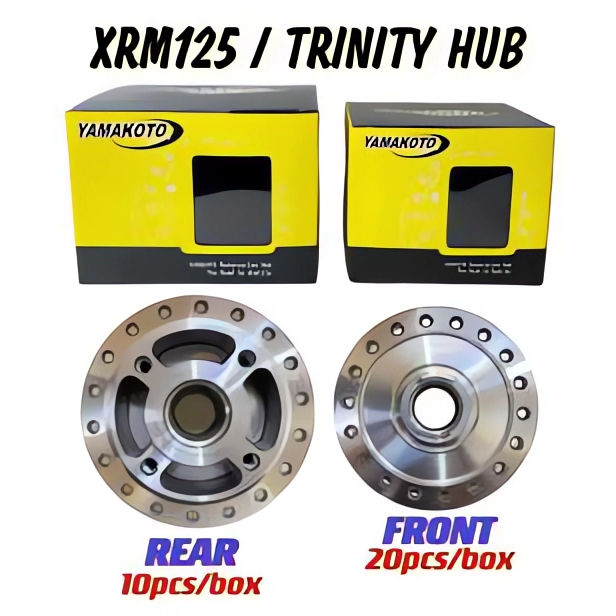 Front and Rear HUB for Honda XRM / XRM Trinity Wave100 Lazada PH