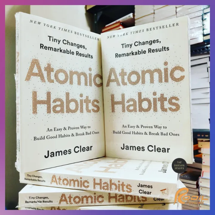 Original Atomic Habits by James Clear 100% English Book AUTHENTIC ...