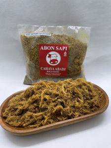 ECER (100gr 250gr 500gr 750gr 1kg) Abon Sapi "TOP" Cahaya Abadi