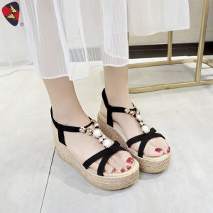 Katerina Fashion Korean Wedge Sandals For Women #A-19