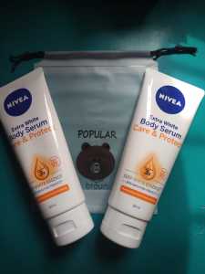 NIVEA Hand Body Serum Care Protect 180ml & 70ml